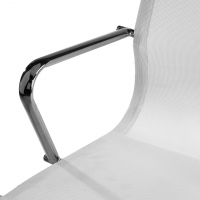 Sedia ufficio design Spirit, telaio in acciaio, schienale alto, rete
