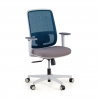 Sedia da ufficio professionale Kaito black, utilizzo di 8 ore