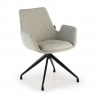 Sedia Conferenza Glamm, Cantilever, struttura in acciaio