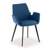Sedia Conferenza Glamm, Cantilever, struttura in acciaio