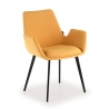 Sedia Conferenza Glamm, Cantilever, struttura in acciaio