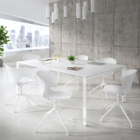 Sedia per Riunioni Emily, base piramidale