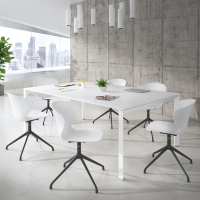 Sedia per Riunioni Emily, base piramidale