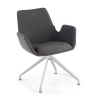 Sedia Conferenza Glamm, Cantilever, struttura in acciaio