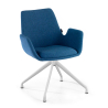 Sedia Conferenza Glamm, Cantilever, struttura in acciaio