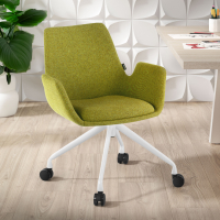 Sedia Girevole Glamm, con ruote, Resistente