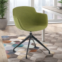Sedia Riunione Laure, Girevole, Confortevole e resistente