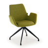 Sedia Conferenza Glamm, Cantilever, struttura in acciaio