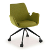 Sedia Conferenza Glamm, Cantilever, struttura in acciaio