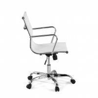 Sedia ufficio design Spirit, telaio in acciaio, schienale basso, rete 210209 - (Outlet)