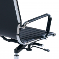 Sedia ufficio design Stilo, Struttura cromata, schienale alto 210239 - (Outlet)