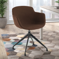 Sedia Riunione Laure, Girevole, Confortevole e resistente