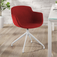 Sedia Riunione Laure, Girevole, Confortevole e resistente