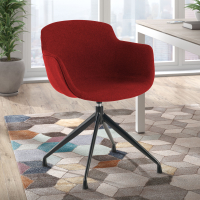 Sedia Riunione Laure, Girevole, Confortevole e resistente