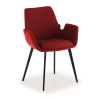 Sedia Conferenza Glamm, Cantilever, struttura in acciaio