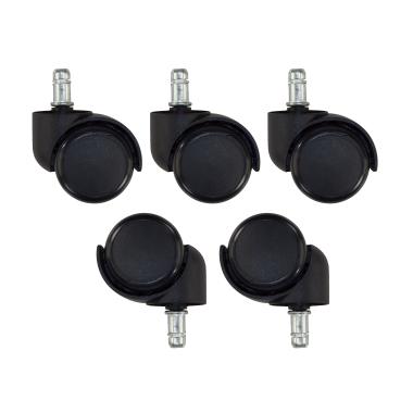 ruota per sedie ufficio nero 11x50mm gaming 1