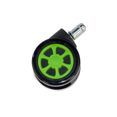 ruota per sedie ufficio verde 60mm gaming 3