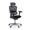 Sedia Ergonomica Ergohuman V2, seduta imbottita, struttura nera
