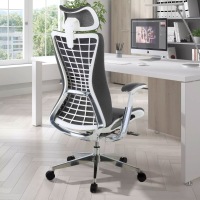 Sedia Ergonomica Professionale Miller, braccioli 3D, rete