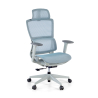 Sedia da Ufficio Ergonomica Balance Pro White, Braccioli 3D