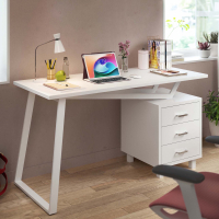 Scrivania di design Orbit con cassetti