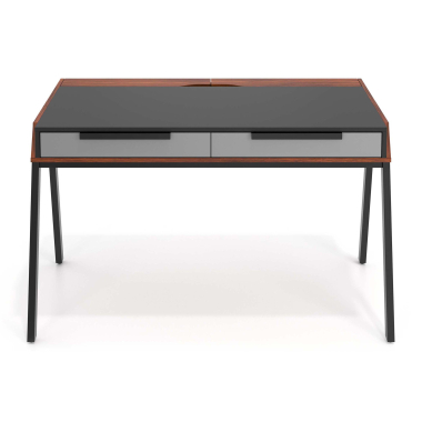 scrivania ufficio grigio chronos 3
