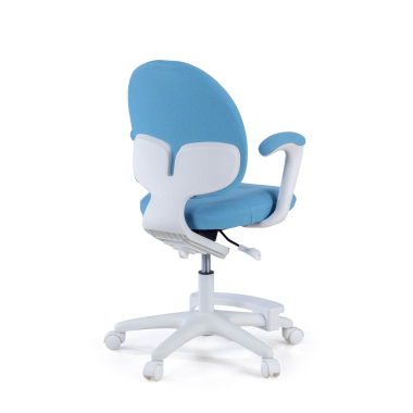 sedia scrivania per bambini blu mickey tessuto braccioli fissi 8