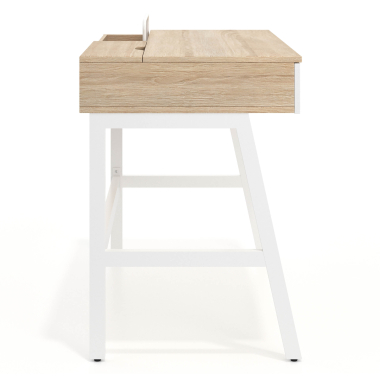 scrivania per computer bianco opal 6