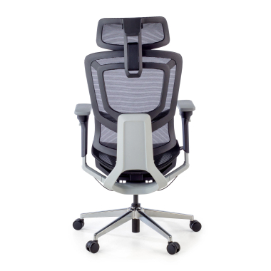 sedia ergonomica nero valkyr rete transpirante braccioli regolabili 4d doppio supporto lombare poggiatesta 10