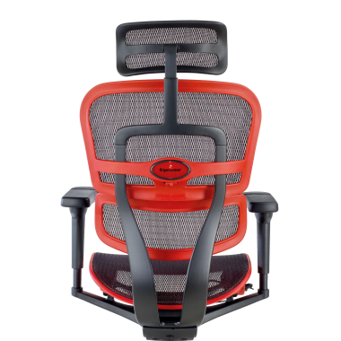sedia gaming rosso struttura nera gaming rete transpirante braccioli regolabili 5d supporto lombare poggiatesta 4