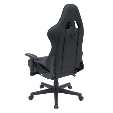 sedia gaming nero epic ecopelle braccioli mobili cuscino lombare e cervicale poggiatesta poggiapiedi estensibile 9
