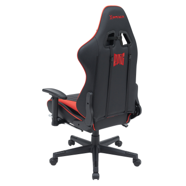 sedia gaming rosso epic ecopelle braccioli mobili cuscino lombare e cervicale poggiatesta poggiapiedi estensibile 9