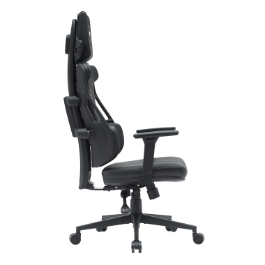 sedia gaming nero phoenix tessuto braccioli regolabili 3d poggiatesta 6