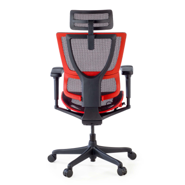sedia gaming rosso sedia da gaming rete transpirante braccioli regolabili 5d supporto lombare poggiatesta 9