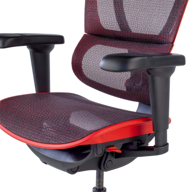 sedia gaming rosso sedia da gaming rete transpirante braccioli regolabili 5d supporto lombare poggiatesta 6
