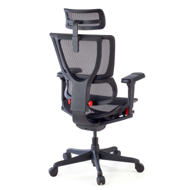 sedia gaming nero sedia da gaming rete transpirante braccioli regolabili 5d supporto lombare poggiatesta 10