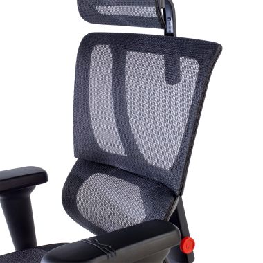 sedia gaming nero sedia da gaming rete transpirante braccioli regolabili 5d supporto lombare poggiatesta 7