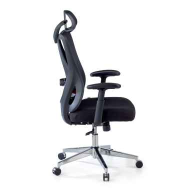 sedia ergonomica nero matrix rete transpirante braccioli mobili supporto lombare poggiatesta 8