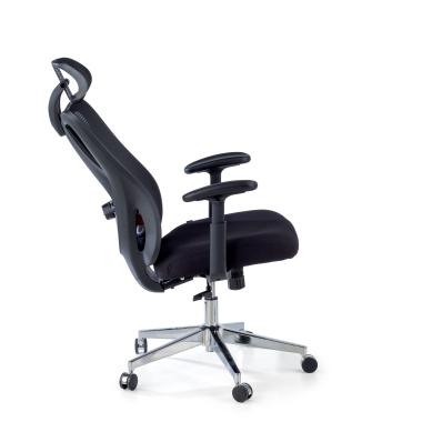 sedia ergonomica nero matrix rete transpirante braccioli mobili supporto lombare poggiatesta 4
