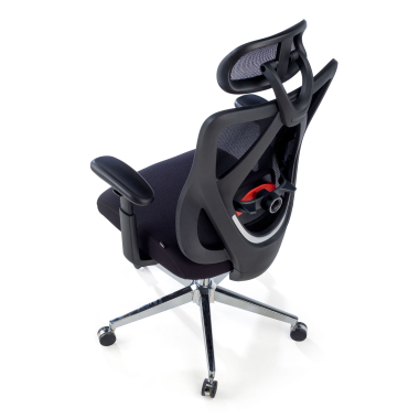 sedia ergonomica nero matrix rete transpirante braccioli mobili supporto lombare poggiatesta 10