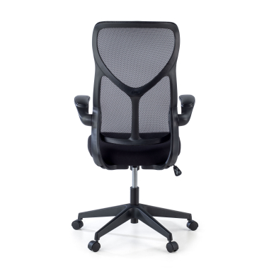 sedia da ufficio nero raptor rete transpirante braccioli ribaltabili 10