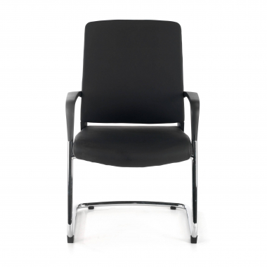 outlet sedia da ufficio nero bali ecopelle braccioli fissi 3