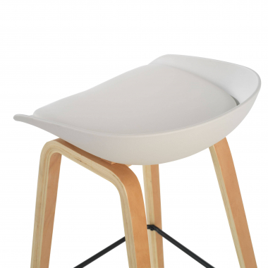 outlet sedia da ufficio bianco helsinki ecopelle senza braccioli 3