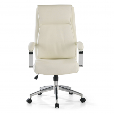 outlet sedia da ufficio bianco counter ecopelle braccioli fissi 3