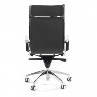 outlet sedia da ufficio grigio brenton ecopelle braccioli fissi 7