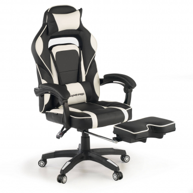 outlet sedia da ufficio bianco logan ecopelle braccioli mobili 5