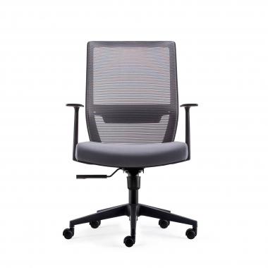 outlet sedia da ufficio grigio kana rete transpirante braccioli mobili 3