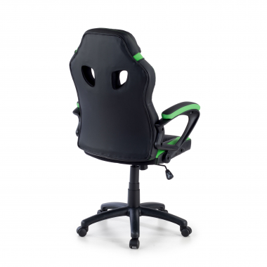 outlet sedia da ufficio verde drift ecopelle braccioli fissi 9