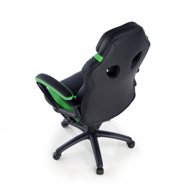 outlet sedia da ufficio verde drift ecopelle braccioli fissi 10