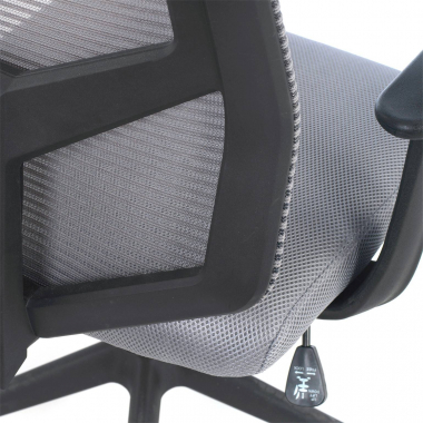 outlet sedia da ufficio grigio archer rete transpirante braccioli fissi 8
